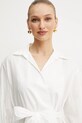 Μεταξωτό πουκάμισο Weekend Max Mara λευκό 2515111142600
