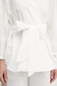 Μεταξωτό πουκάμισο Weekend Max Mara 2515111142600 λευκό