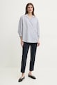 Weekend Max Mara camicia con aggiunta di seta 2515111142600 violetto SS25