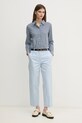 Πουκάμισο United Colors of Benetton 5Q6SDQ0AY λευκό SS25