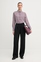 United Colors of Benetton cămașă 5Q6SDQ0AY violet AW25
