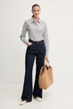 United Colors of Benetton cămașă 5Q6SDQ0AY albastru AW25