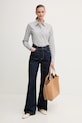 Риза United Colors of Benetton 5Q6SDQ0AY син AW25