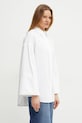 Памучна риза MM свободна бял 2516191017600