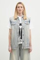 Jakna adidas Originals DENIM SHIRT JKT JX9209