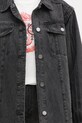 Дънкова риза от памук adidas Originals DENIM SHIRT JKT черен JY8882