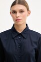 United Colors of Benetton koszula damska bawełniana granatowy 5WPQDQ0AX
