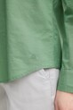 United Colors of Benetton cămașă din bumbac 5WPQDQ0AX verde