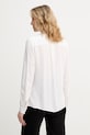 Odzież United Colors of Benetton koszula damska z wiskozy 5WPWDQ0B0 biały