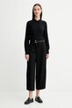 United Colors of Benetton koszula 5WPWDQ0B0 czarny AW25