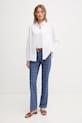 United Colors of Benetton pamut ing 5HAXDQ0AX fehér SS25