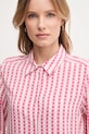Πουκάμισο United Colors of Benetton ροζ 5T17DQ0AZ