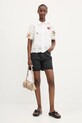 Desigual camasa din bumbac AFRODITA 25SWCW17 alb SS25