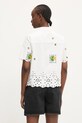 Îmbrăcăminte Desigual camasa din bumbac AFRODITA 25SWCW17 alb