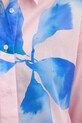 Bavlněná košile Desigual WATER FLOWE 25SWCW22 růžová