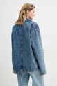 Ruházat American Vintage farmerdzseki JOY16IE25 kék