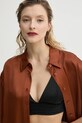Рубашка American Vintage коричневый UNY06BE25