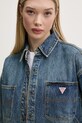 Τζιν πουκάμισο Guess Originals W5RG67.D4XY0 σκούρο μπλε