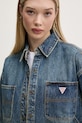 Džínová košile Guess Originals W5RG67.D4XY0 námořnická modř