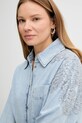 Liu Jo cămașă din denim albastru UA5128.D4851