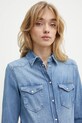 Liu Jo koszula jeansowa niebieski UXX046.D4051