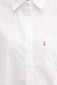 Levi's camicia in cotone HARLIE NEW BF SHIRT 001HM bianco