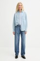 Bavlněná košile Levi's HARLIE NEW BF SHIRT 001HM modrá SS25