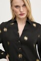 Never Fully Dressed camasa Gold Sun Miley negru NFDTO1492