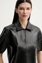 Stand Studio bluză din piele Julissa negru 66435.7870