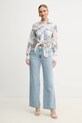 Πουκάμισο Guess ADELAIDE W5GH03.WH4K2 μπεζ SS25