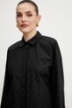Guess camicia in cotone SILVIA nero W5GH42.WGWS0