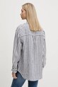 Oblečenie Ľanová košeľa Superdry W4010463A.K55 tmavomodrá