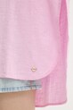 Superdry koszula bawełniana W4010470A.2LV różowy