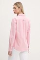 Îmbrăcăminte Superdry cămașă din bumbac W4010473A.D9O roz
