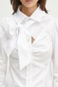 Ottolinger shirt Deconstructed Lavalliere Blouse 111.400211.01 white
