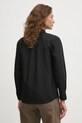 Дрехи Риза с лен Calvin Klein K20K208321 черен