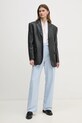 Бавовняна сорочка Tommy Hilfiger WW0WW44688 бежевий SS25
