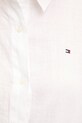 Ľanová košeľa Tommy Hilfiger WW0WW46169 biela