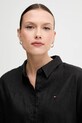 Ленена риза Tommy Hilfiger черен WW0WW46169