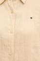 Tommy Hilfiger koszula damska lniana WW0WW44679 beżowy