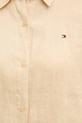 Tommy Hilfiger koszula damska lniana WW0WW44679 beżowy