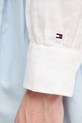 Tommy Hilfiger koszula lniana WW0WW44708 beżowy
