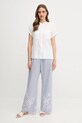 Сорочка з льону Tommy Hilfiger WW0WW44715 бежевий SS25