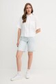 Льняная рубашка Tommy Hilfiger WW0WW44720 бежевый SS25