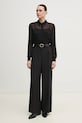 Dkny camicia P51MGJ39 nero SS25