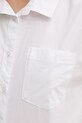Dkny camicia in cotone DJ5W2027 bianco