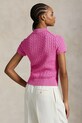 Bavlněná košile Polo Ralph Lauren 211963486 růžová SS25