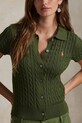Bavlněná košile Polo Ralph Lauren zelená 211963486