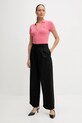 Polo Ralph Lauren polo bawełniane 211965095 pomarańczowy SS25