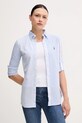 Бавовняна сорочка Polo Ralph Lauren блакитний 211965102